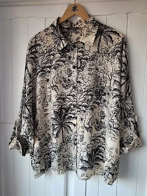 £3.50 • Buy Primark. Size 20 Oversized Tropical Shirt, Blouse.