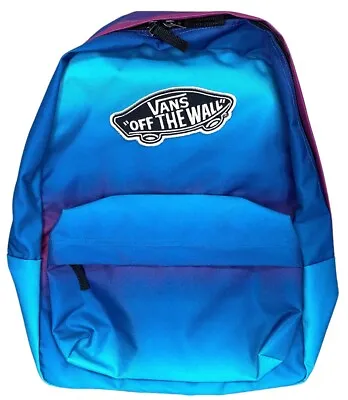 Vans Off The Wall Unisex Realm Purple/Teal Dye Backpack Bag • $59