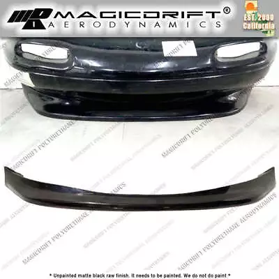 For 90-97 Mazda NA Miata GV V2 Style Front Bumper Lip Chin Splitter Track JDM • $64.99