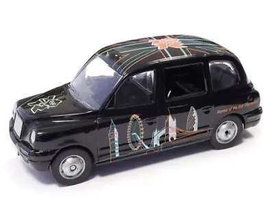 London TX1 Taxi Black Cab TY85907 Corgi Hornby 2012 Olympics Collectable Xmas • £7.99