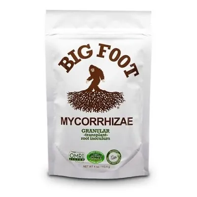 Big Foot Mycorrhizae Granular - Mycorrhizal Root Enhancer - Made In USA. 4 Ounce • $18