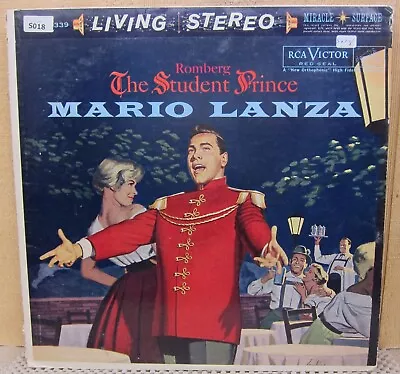 The Student Prince - Mario Lanza - RCA Red Seal  1960  STEREO • $5.55