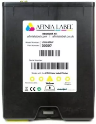 Afinia L701 Memjet Yellow Ink Cartridge 150 Ml 30307 FREE DELIVERY • $225