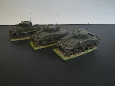 £15 • Buy 1:72 Scale Model Sherman Tanks And Firefly (Irish Guards) Built And Painted