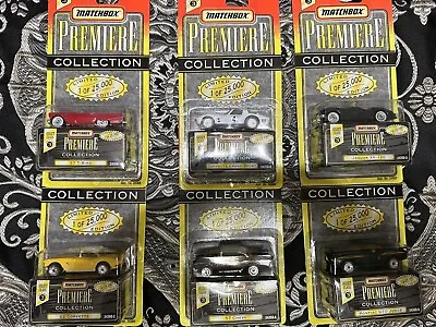 Series 3 Lot Of 6 New. Matchbox Premiere ( Complete Set Of 6 • $36