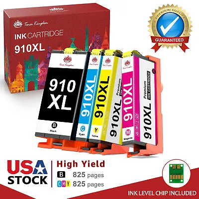 910XL BCMY Ink Cartridge Replacement For HP OFFICEJET PRO 8020 8035 8028 LOT • $26.25