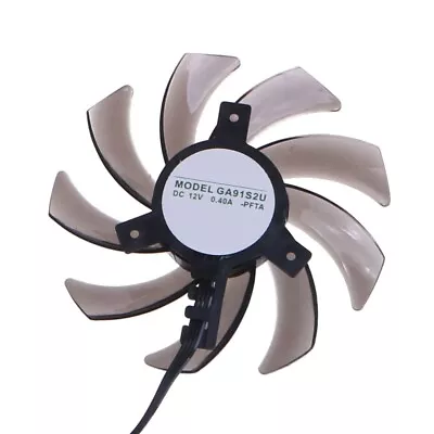85MM GA91S2U 4Pin VGA Fan Graphics Card Cooling Fan For 1660 1660Ti RTX2060 • $12.13