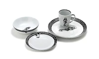 Harry Potter Voldemort Death Eater Dark Mark Porcelain 16 Piece Dinner Set I... • $127.55