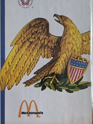 Vintage 1976 HERITAGE ROADS McDonalds ~ Folded Road Map REGION 18 LOS ANGELES CA • $7