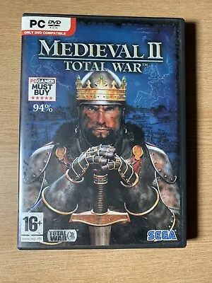 Medieval II Total War - PC Game COMPLETE Manual - EXCELLENT DISCS - UK Fast Post • £2.51