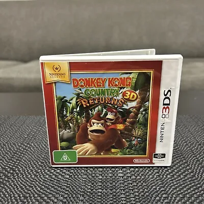 $14.99 • Buy Nintendo 3ds Game Donkey Kong Country Returns 3d