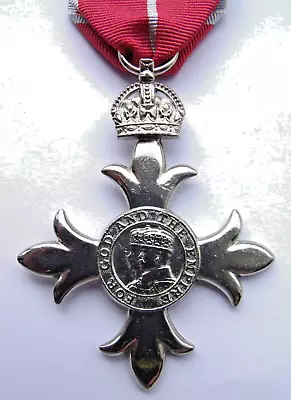 Full Size Mbe Military Breast Badge Copy With Ribbon Top Quality • £10.99