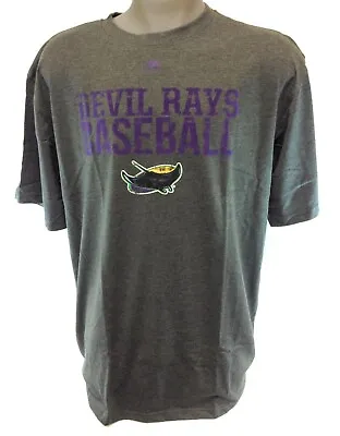 Mens Majestic MLB Tampa Bay Devil Rays Cooperstown Collection Baseball T-Shirt • $19.99