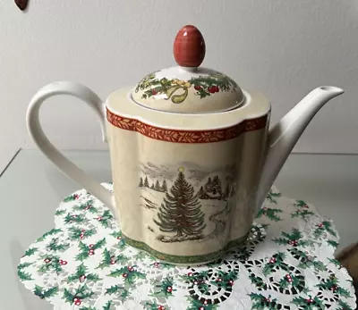 New Villeroy & Boch Festive Memories Teapot Country Collection • $42.61