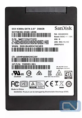 $39 • Buy 256GB SSD Solid State Drive SATA 2.5  (SANDISK, SAMSUNG)