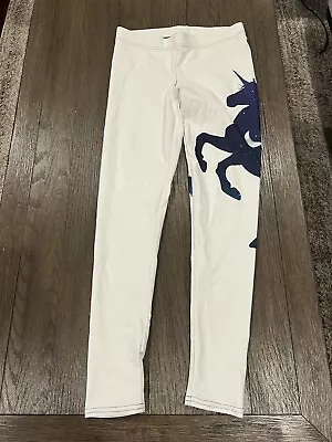 Mens Unicorn Spandex Tights Wrestling Compression Pants Medium M White • $19.50