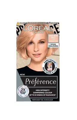 L'OREAL Hair Colourants Preference Vivids Rose Gold 9.214 • £7.99