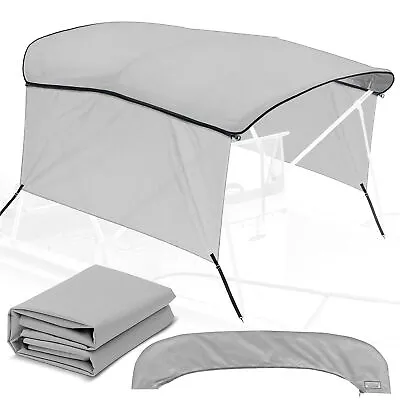 High-Quality Boat Bimini Top Marine Canvas Replacement + Side Walls 900D Canopy • $62.99