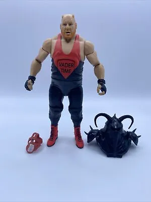 Vader WWE Elite 31 Flashback Mattel Wrestling Action Figure W/ Mastodon Mask • $34.99