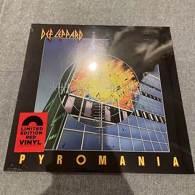 Def Leppard Pyromania Limited Edition Red Vinyl LP New Sealed • $125