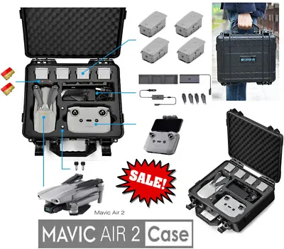 $209.54 • Buy Carrying Case For DJI Mavic Air 2S Combo / Mavic Air 2 Combo Accessories Drones 