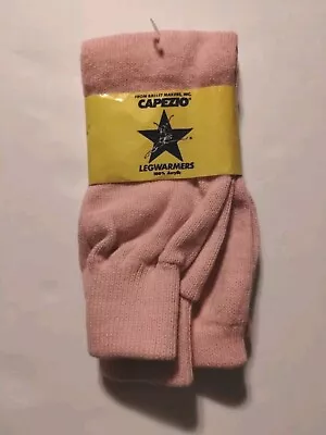 Vtg 80s CAPEZIO Leg Warmers PINK Flashdance Balletcore Aerobics NOS NWT 7905 24  • $28