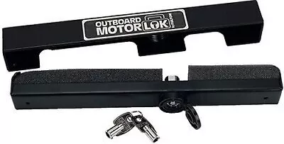 New Outboard Motor Lock Fulton Products Oml 0127 Black Powder Coat Finish • $98.35