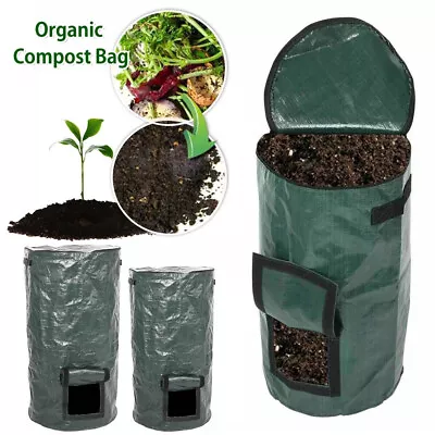 127L Garden Yard Compostable Kitchen Waste Organic Compost Bin Alternative Bag • £7.99