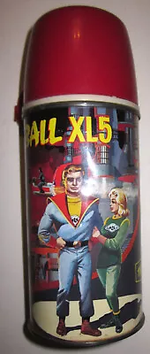 FIREBALL XL5 1964 Metal Thermos Wally Wood Art • $60