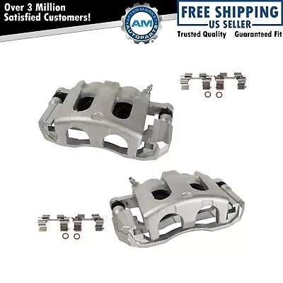 New Front Disc Brake Caliper With Bracket LH RH Pair For Ford Mercury SUV • $136.61