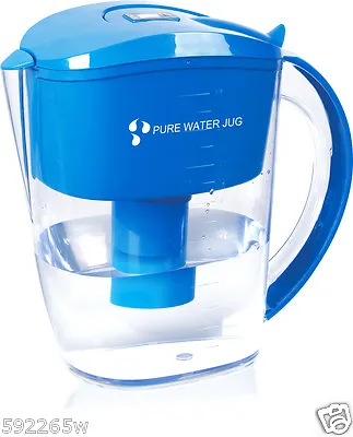$69.97 • Buy Alkaline Ioniser Water Filter Jug + One Free 7 Stage Filter. Optimal PH Of Water