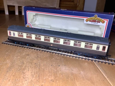 £24.99 • Buy Bachmann OO 34-050 GWR Choc & Cream Collett 3rd Class Corridor Coach 1107