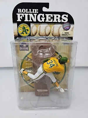 ROLLIE FINGERS- Oakland A's Mcfarlane Cooperstown Collection 2009 SEALED • $19.99