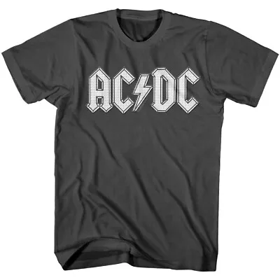 ACDC Vintage Patch Logo Men's T Shirt Metal Rock Band Album Tour Concert Merch • $26.50