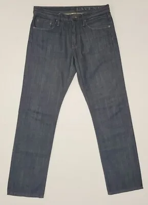 BURBERRY BRIT Cavendish Jeans Straight Leg Dark Wash Mens 30 X 32(Meas 32x32) • $49.95