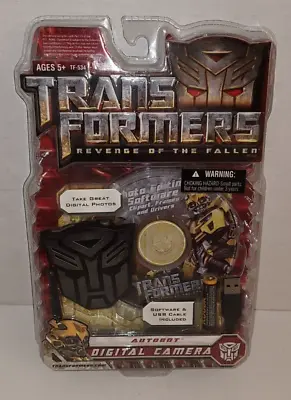 TransFormers Revenge Of The Fallen Autobot Digital Camera W/ Software&cable NEW! • $29.99