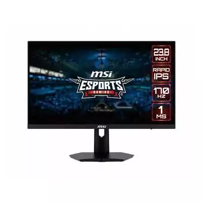 MSI G244F 23.8  170Hz FHD 1ms FreeSync IPS Gaming Monitor • $249