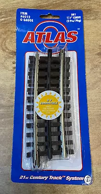 Atlas O Gauge Track #6012 0-81 Radius 1/3 Curved Section 2-pack Train Layout • $5.95