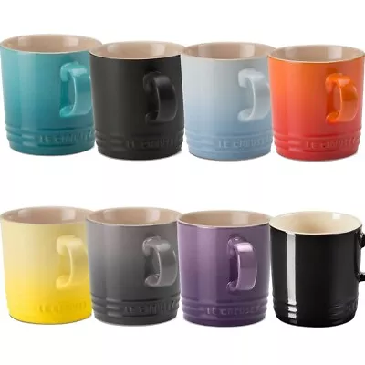 Le Creuset Stoneware Coffee Mug 350ml Comfortable Easy-grip Handle Stoneware Mug • £17.99