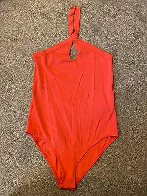 Guess Red Halter Neck Bodysuit • £3