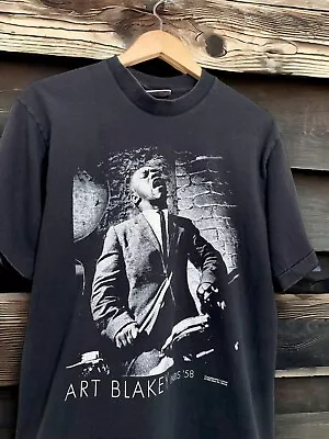 Vintage 90’s Art Blakey Jazz T-Shirt Size XL Single Stitched Original Made USA • $99.95