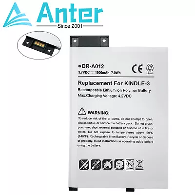 S11GTSF01A 170-1032-00 Battery For Amazon Kindle 3 3G WiFi Keyboard Graphite • $14.49