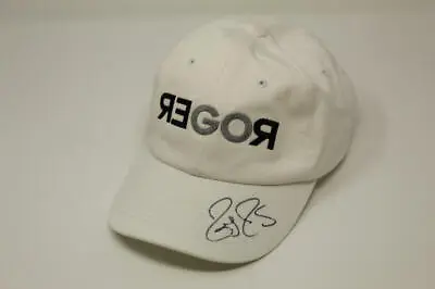 Roger Federer Signed Autograph Uniqlo Baseball Hat Cap - Tennis Goat Very Rare • $3065.53
