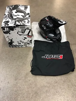Just1 J12 Solid Carbon Helmet Black Extra Small Xs J1j388bkcbxs Motorcycle Atv  • $270
