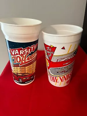 LOT OF 2 The Varsity Atlanta '98 70th Anniversary & WHAT'LL YA HAVE Plastic Cups • $24.99