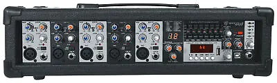 Rockville RPM47 1800w Powered 5 Channel Mixer/Amplifier Bluetooth/USB Interface • $159.95