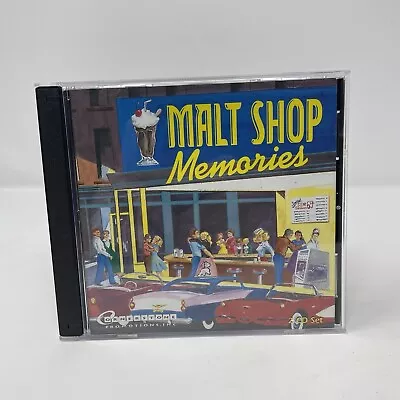 Malt Shop Memories (2 CD Set 1996 Warner Special Products) Compilation - Rare • $14.99