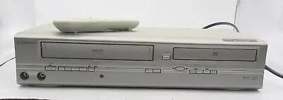 Emerson EWD2004 DVD VCR Combo VHS Recorder DVD Player TESTED With Remote • $26.99