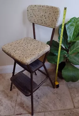 Vintage Retro MCM Cosco Folding Step Stool Chair • $62