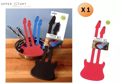 Guitar XL Flipper Red GamaGo Silicone Double Necked Guitar Spatula FAST SHIPPING • $39.95